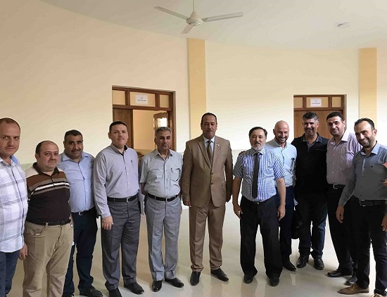 زيارة السيد مساعد رئيس الجامعة للشؤون العلمية